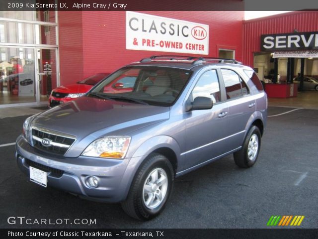 2009 Kia Sorento LX in Alpine Gray