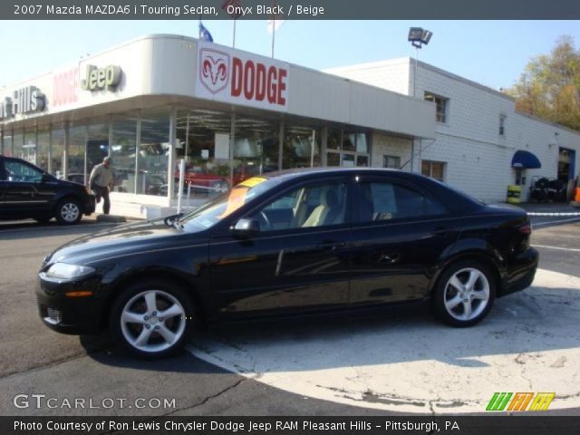 2007 Mazda MAZDA6 i Touring Sedan in Onyx Black