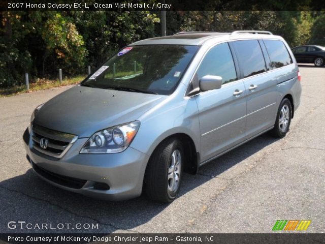 2007 Honda Odyssey EX-L in Ocean Mist Metallic