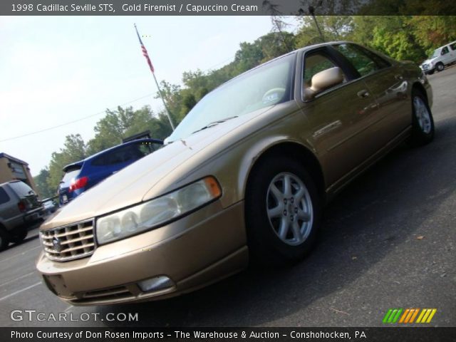1998 Cadillac Seville STS in Gold Firemist