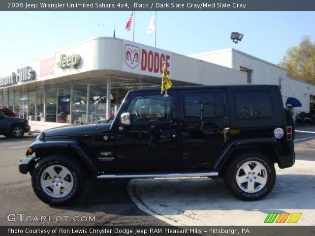 2008 Jeep Wrangler Unlimited Sahara 4x4 in Black