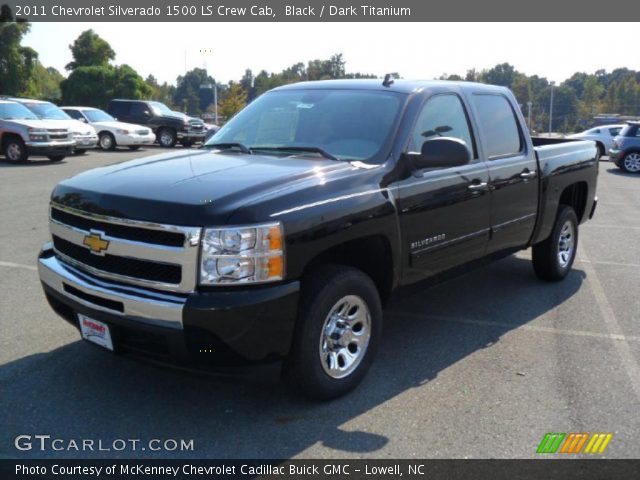 2011 Chevrolet Silverado 1500 LS Crew Cab in Black