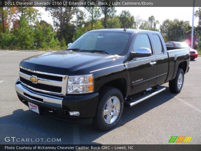 2011 Chevrolet Silverado 1500 LT Extended Cab in Black