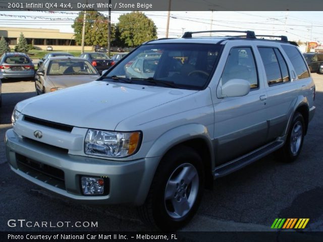 2001 Infiniti QX4 4x4 in Dover White