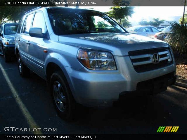 2008 Honda Pilot EX 4WD in Billet Silver Metallic