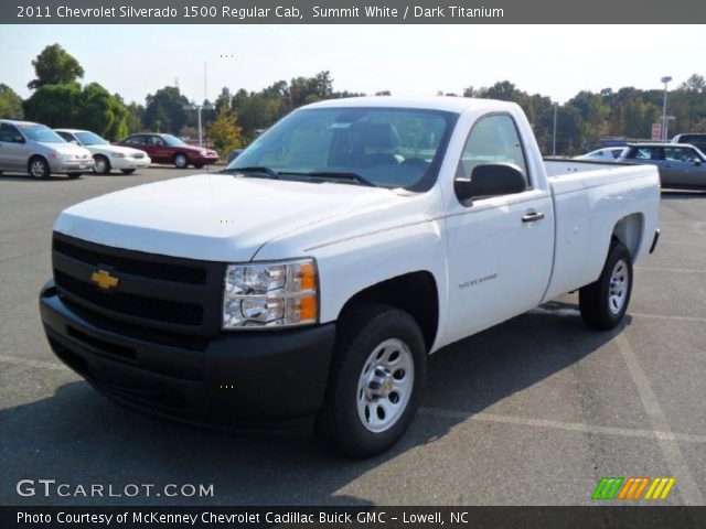 2011 Chevrolet Silverado 1500 Regular Cab in Summit White