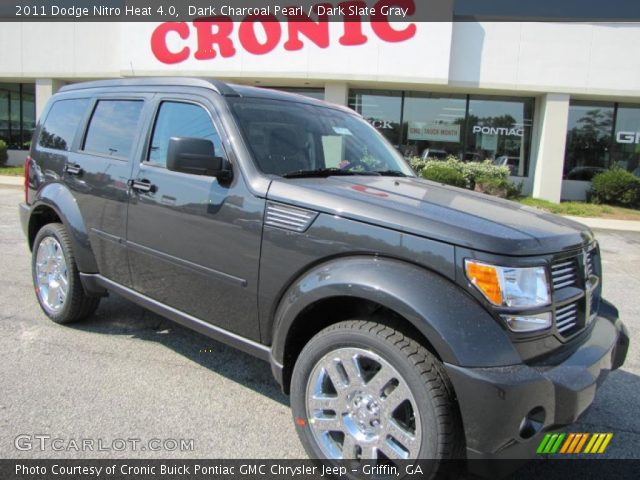 2011 Dodge Nitro Heat 4.0 in Dark Charcoal Pearl