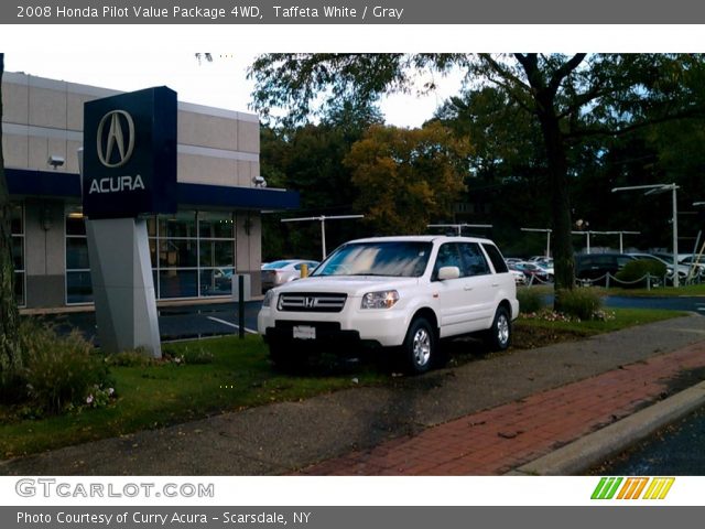2008 Honda Pilot Value Package 4WD in Taffeta White