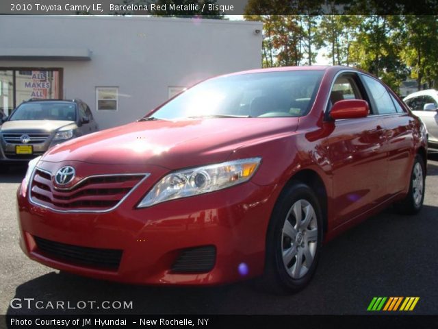 2010 Toyota Camry LE in Barcelona Red Metallic