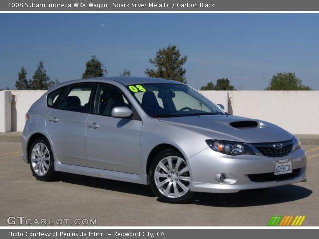 2008 Subaru Impreza WRX Wagon in Spark Silver Metallic