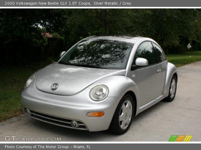 2000 Volkswagen New Beetle GLX 1.8T Coupe in Silver Metallic