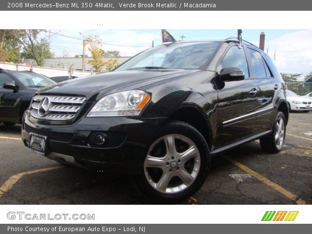 2008 Mercedes-Benz ML 350 4Matic in Verde Brook Metallic