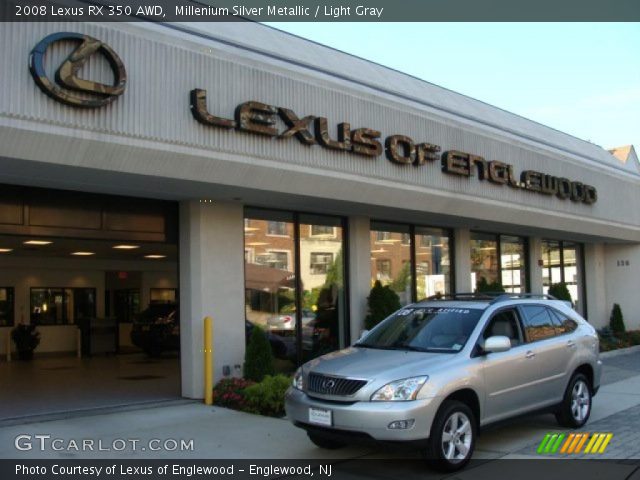 2008 Lexus RX 350 AWD in Millenium Silver Metallic