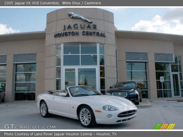 2005 Jaguar XK XK8 Convertible in White Onyx