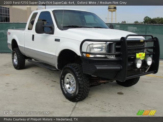 2003 Ford F250 Super Duty FX4 SuperCab 4x4 in Oxford White