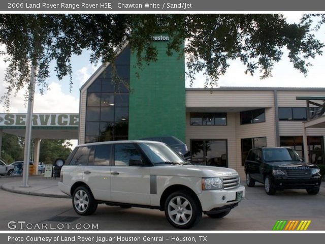 2006 Land Rover Range Rover HSE in Chawton White