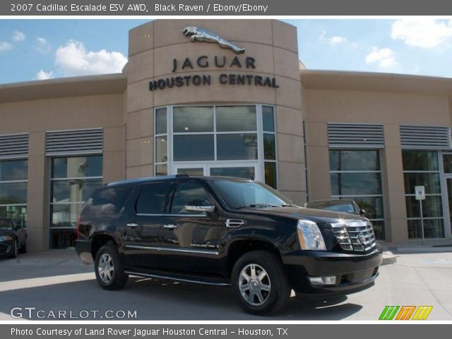 2007 Cadillac Escalade ESV AWD in Black Raven