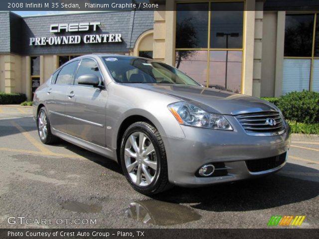 2008 Infiniti M 35 Sedan in Platinum Graphite