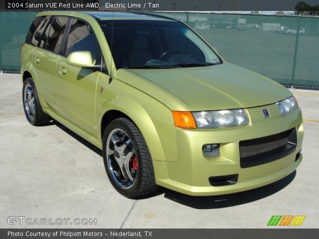 2004 Saturn VUE Red Line AWD in Electric Lime