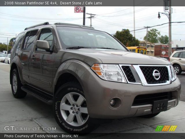 2008 Nissan Pathfinder SE 4x4 in Desert Stone
