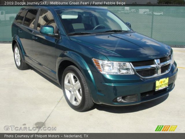 2009 Dodge Journey SXT in Melbourne Green Pearl