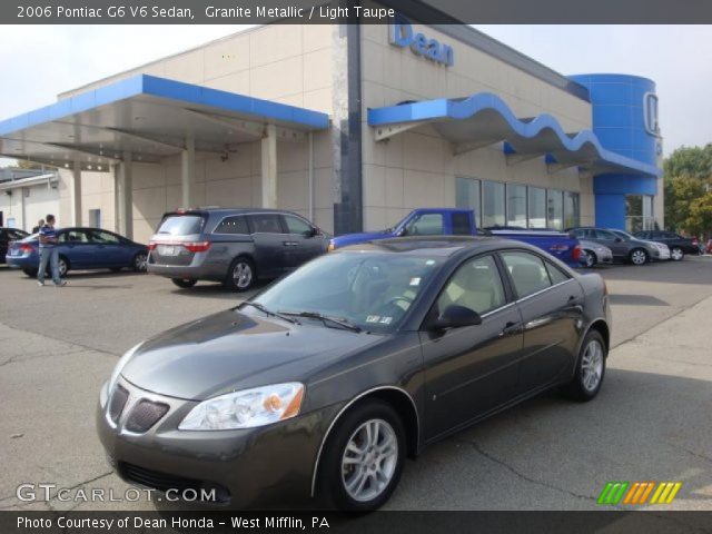 2006 Pontiac G6 V6 Sedan in Granite Metallic
