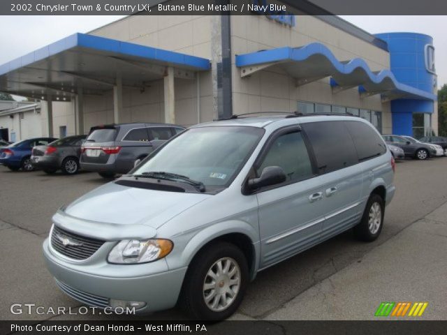 2002 Chrysler Town & Country LXi in Butane Blue Metallic