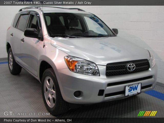 2007 Toyota RAV4 4WD in Classic Silver Metallic