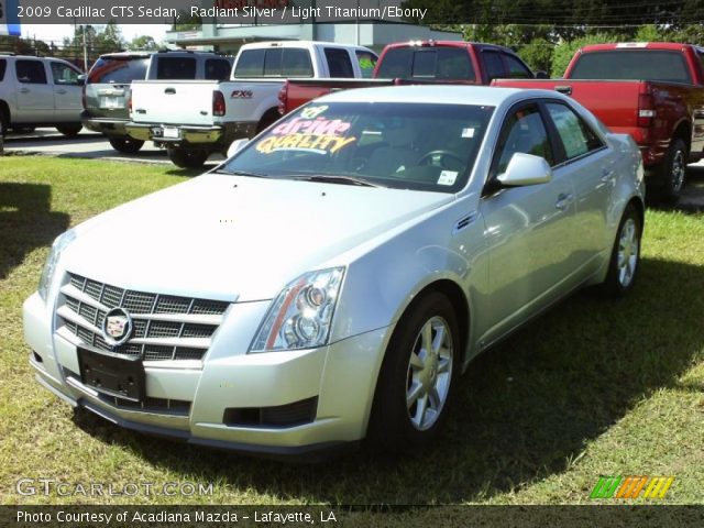 2009 Cadillac CTS Sedan in Radiant Silver