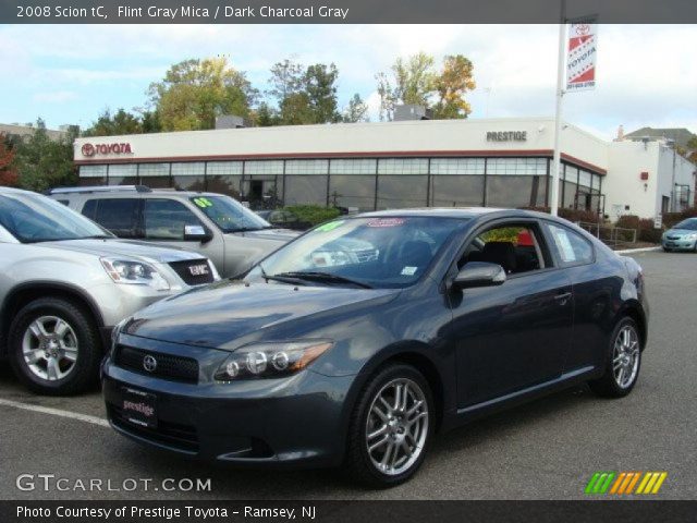 2008 Scion tC  in Flint Gray Mica