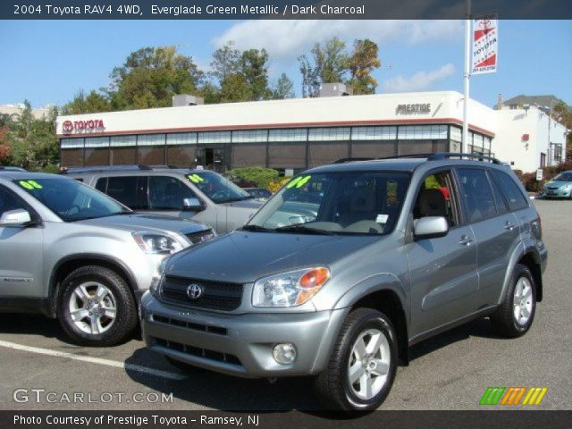2004 Toyota RAV4 4WD in Everglade Green Metallic