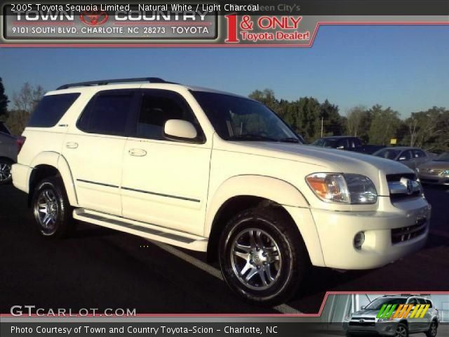 2005 Toyota Sequoia Limited in Natural White
