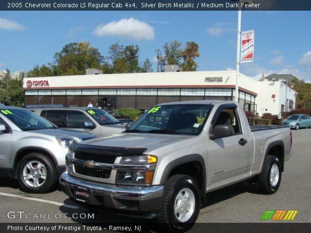 2005 Chevrolet Colorado LS Regular Cab 4x4 in Silver Birch Metallic