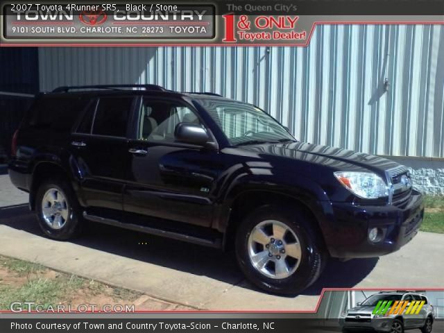 2007 Toyota 4Runner SR5 in Black