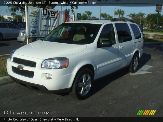 2008 Chevrolet Uplander LT in Summit White