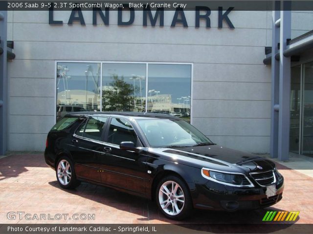 2006 Saab 9-5 2.3T SportCombi Wagon in Black