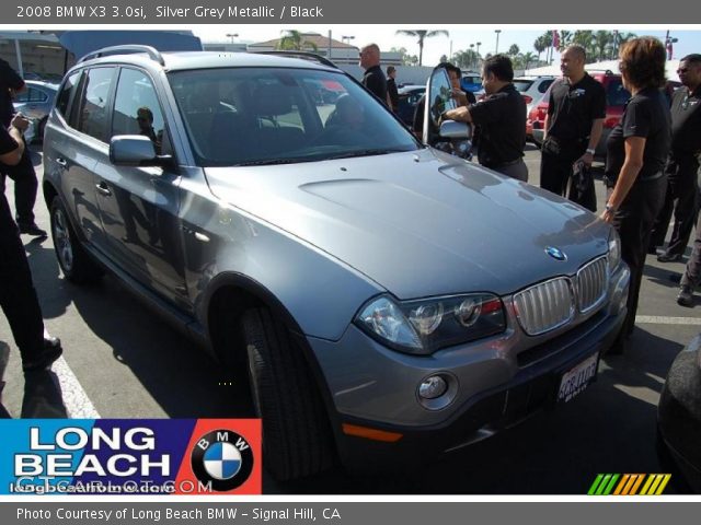2008 BMW X3 3.0si in Silver Grey Metallic
