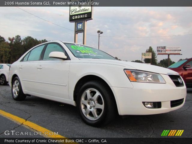 2006 Hyundai Sonata GLS in Powder White Pearl