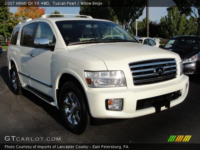 2007 Infiniti QX 56 4WD in Tuscan Pearl