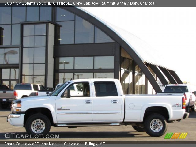 2007 GMC Sierra 2500HD Classic SLE Crew Cab 4x4 in Summit White