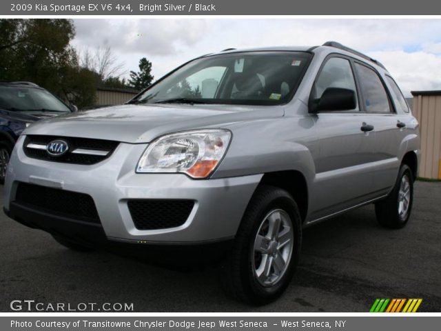 2009 Kia Sportage EX V6 4x4 in Bright Silver