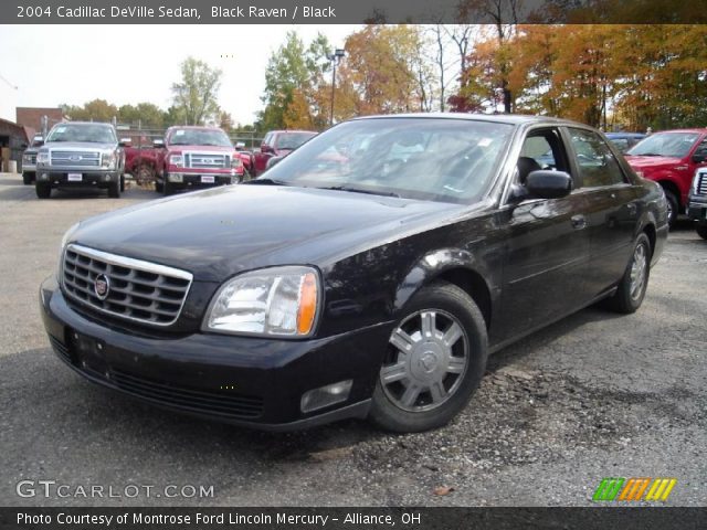 2004 Cadillac DeVille Sedan in Black Raven
