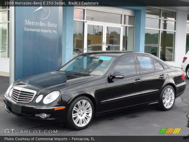 2008 Mercedes-Benz E 350 Sedan in Black