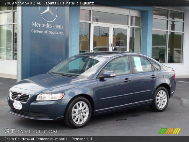 2009 Volvo S40 2.4i in Barents Blue Metallic