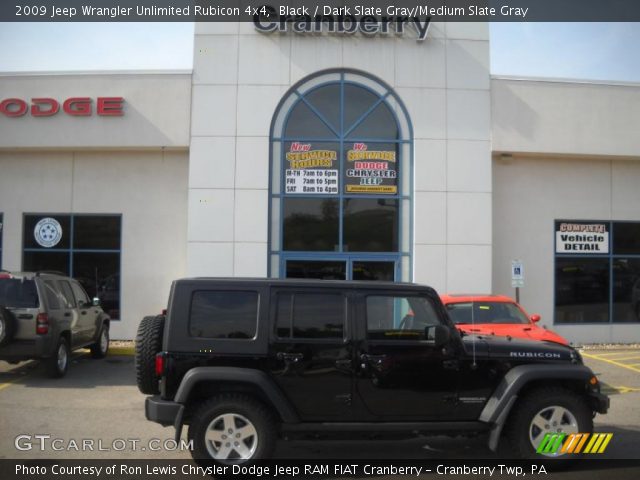2009 Jeep Wrangler Unlimited Rubicon 4x4 in Black
