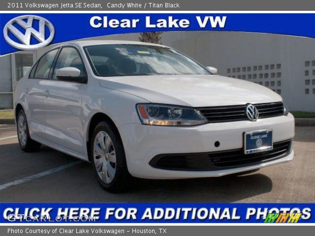 2011 Volkswagen Jetta SE Sedan in Candy White