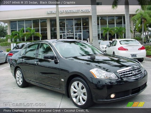 2007 Infiniti M 35 Sedan in Black Obsidian