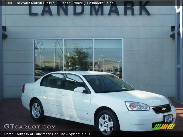 2008 Chevrolet Malibu Classic LT Sedan in White