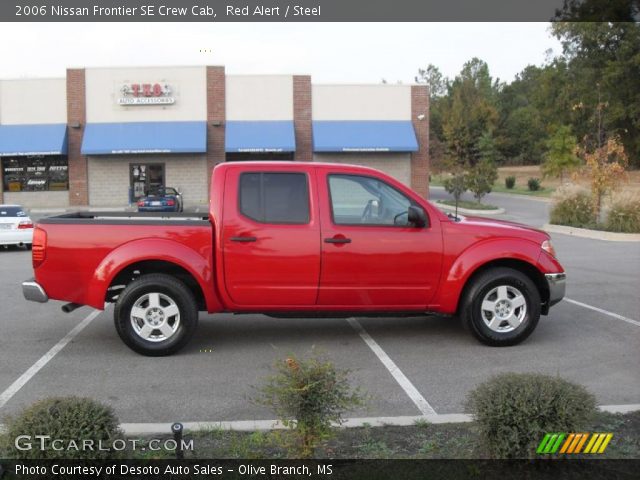 2006 Nissan Frontier SE Crew Cab in Red Alert