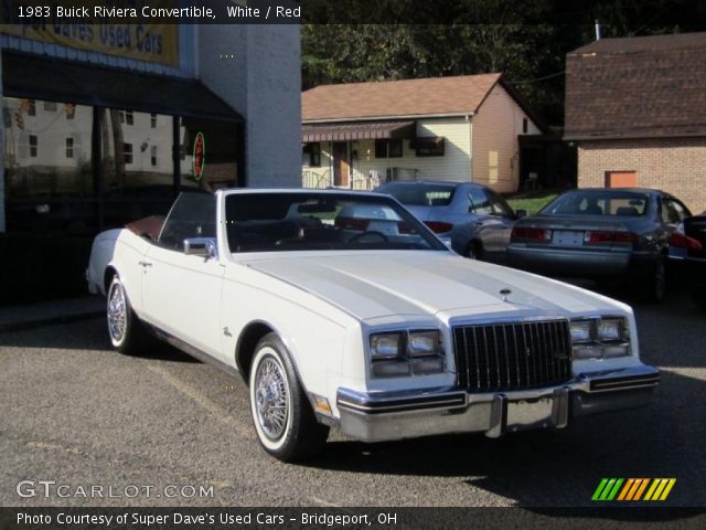 1983 Buick Riviera Convertible in White